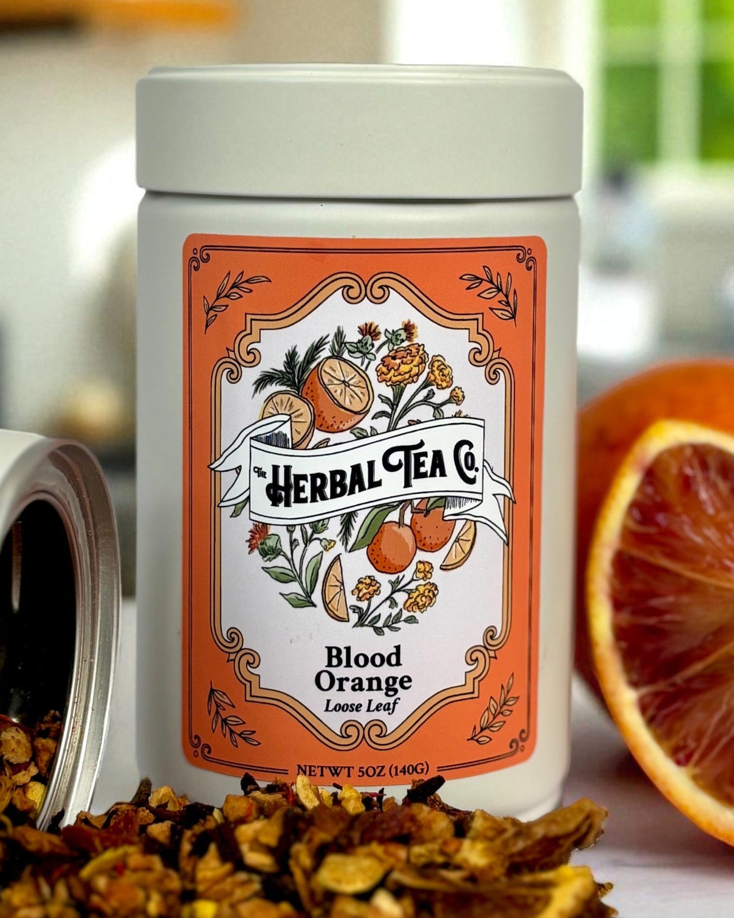 Blood Orange Herbal Tea