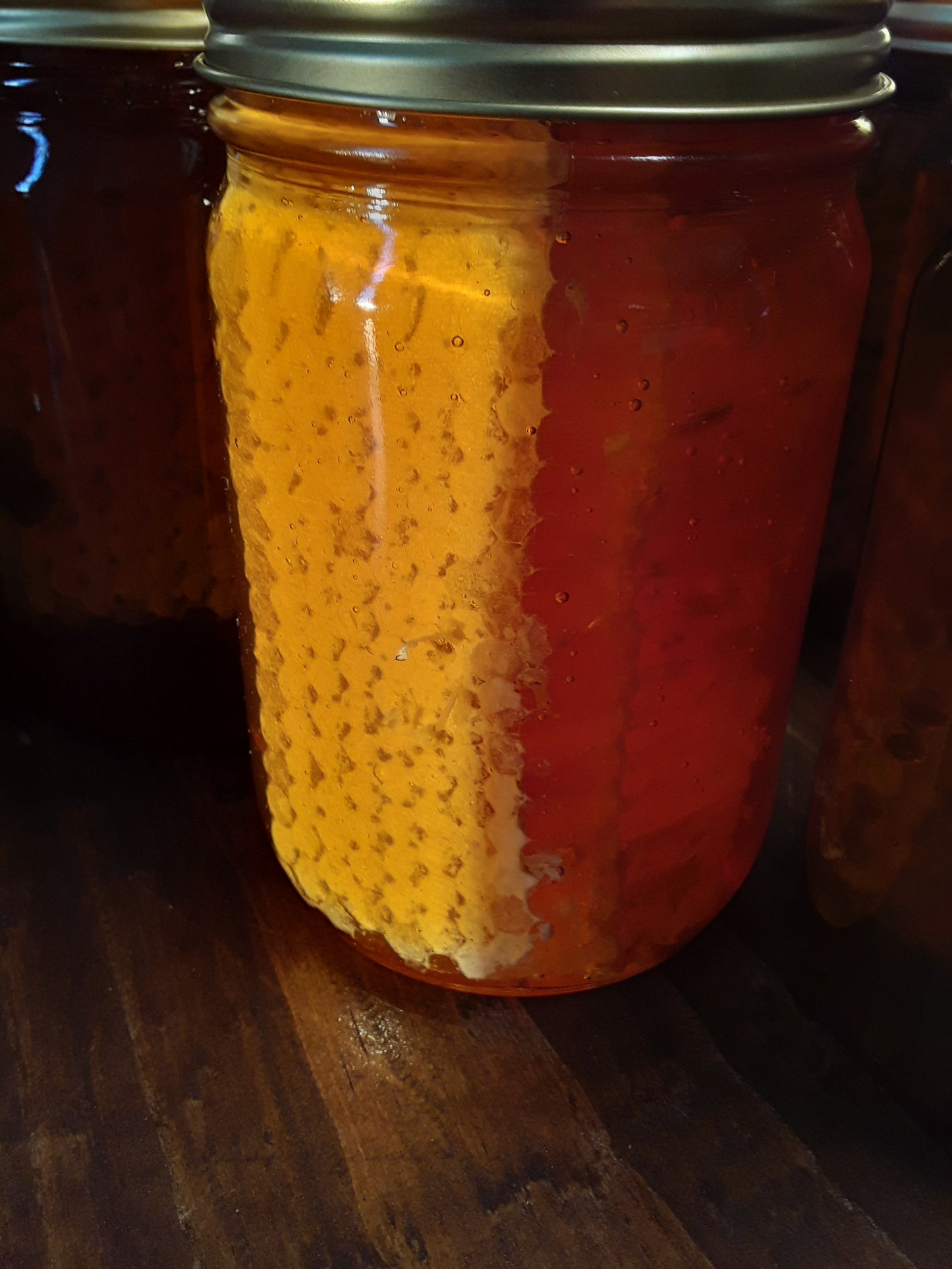 Wildflower 16 oz Raw Comb Honey