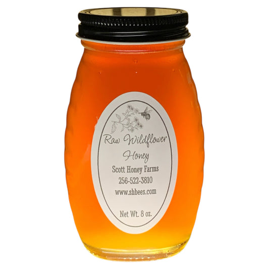 Raw Wildflower Honey 8 oz.