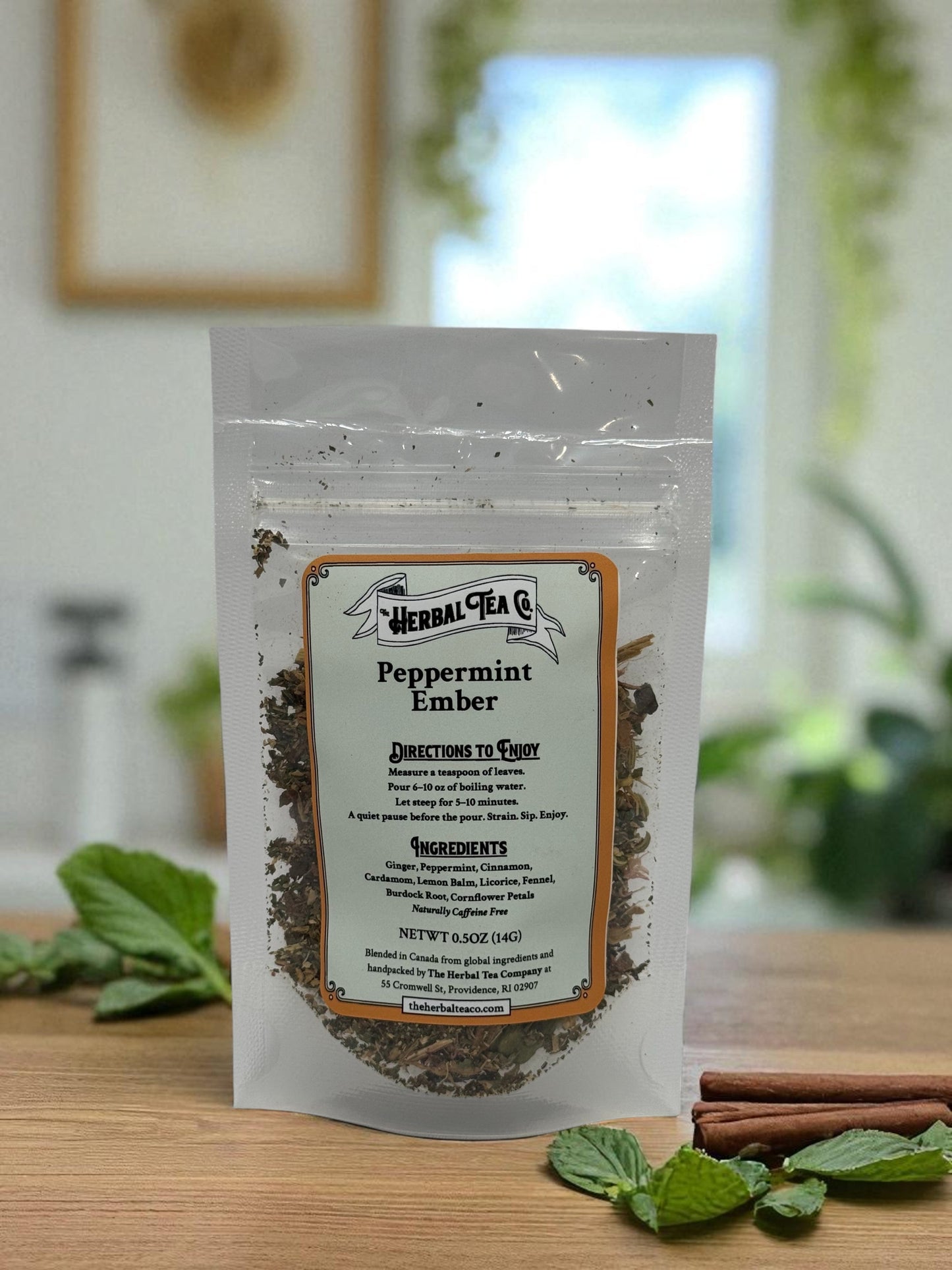 Peppermint Ember Herbal Tea