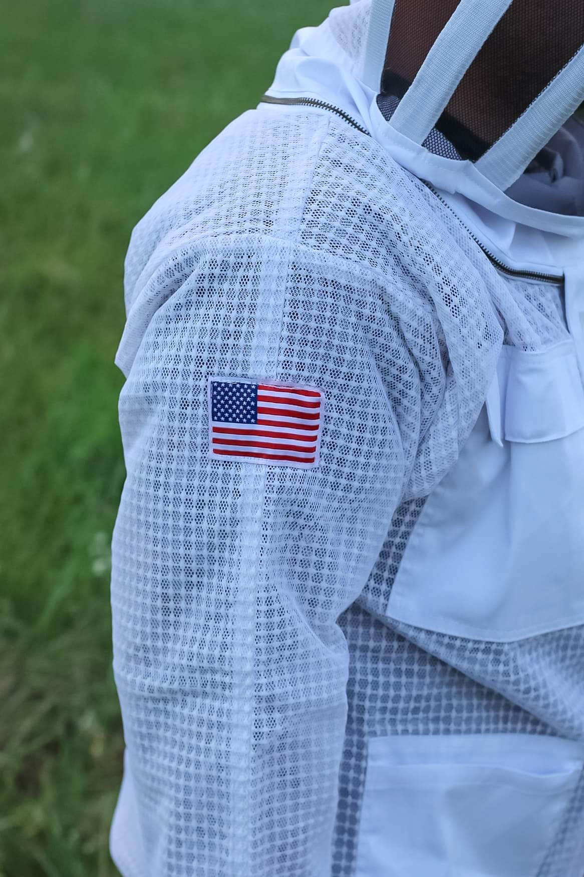 Premium ventilated beekeeping jacket without company logo